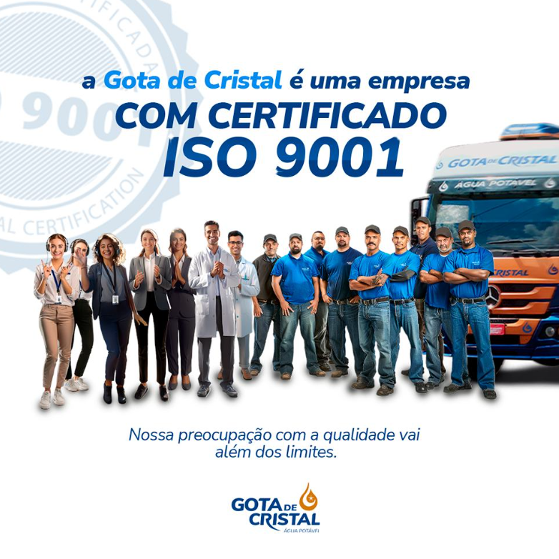 Entrega de água potável em São Paulo - Gota de Cristal